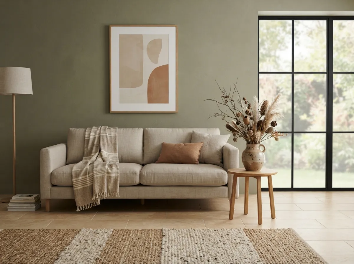 25. Dusty Olive and Sand