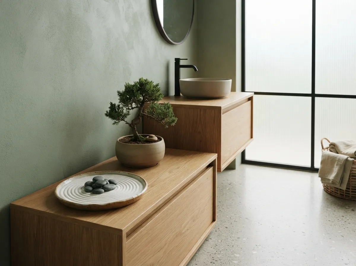 18. Zen Garden Inspired Elements