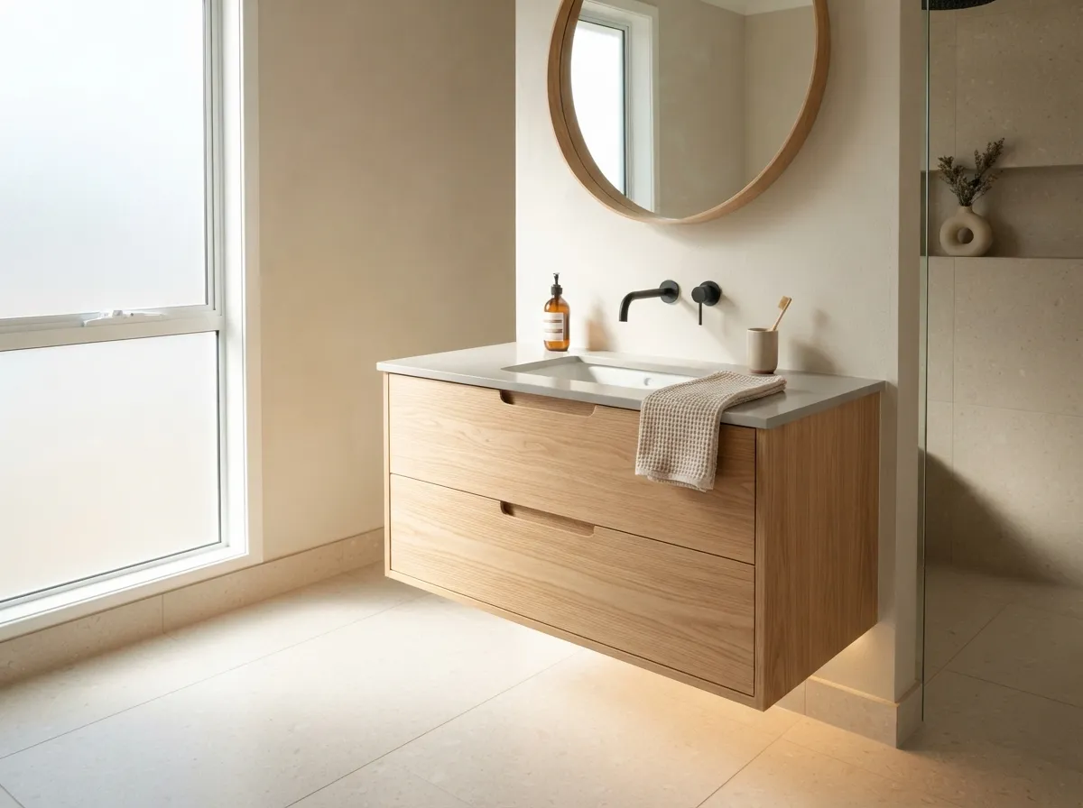 23. White Oak Cabinetry