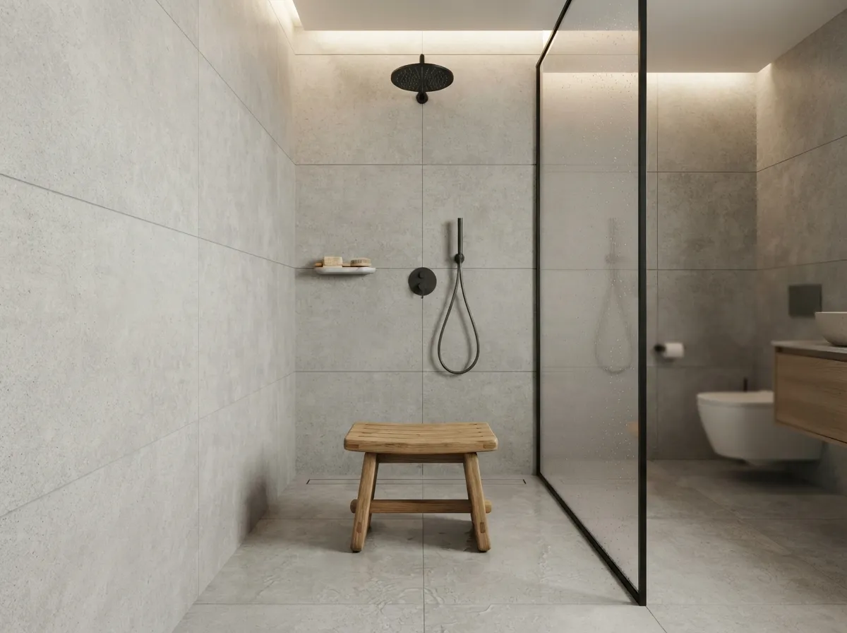 24. Japanese-Style Shower Stools
