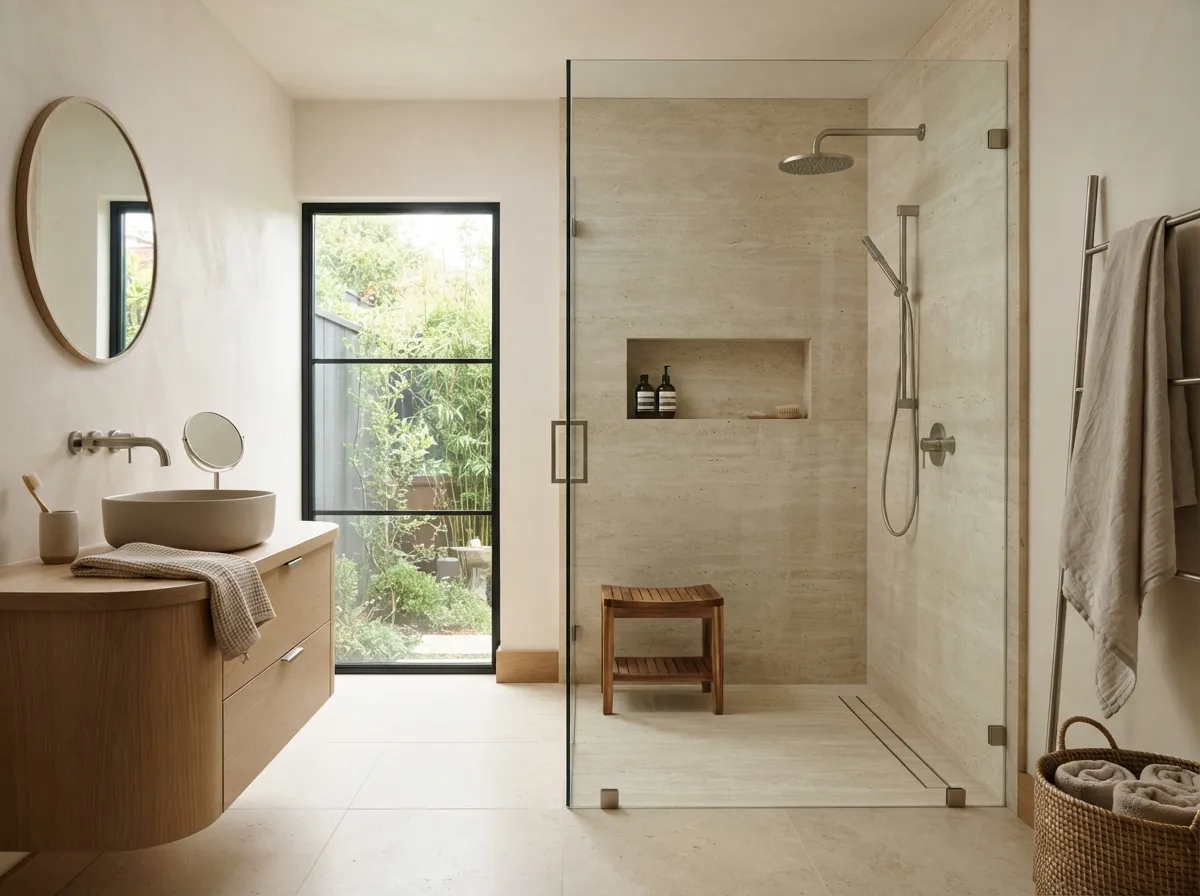 9. Open Shower Designs