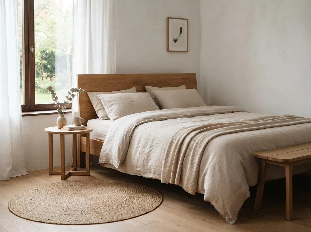 11. Organic Cotton or Linen Bedding