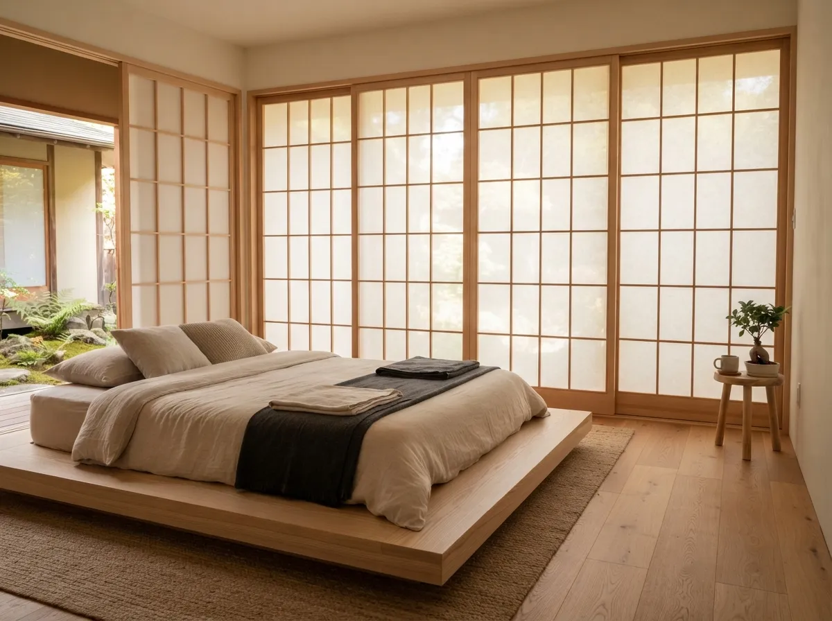 14. Sliding Shoji-Inspired Doors