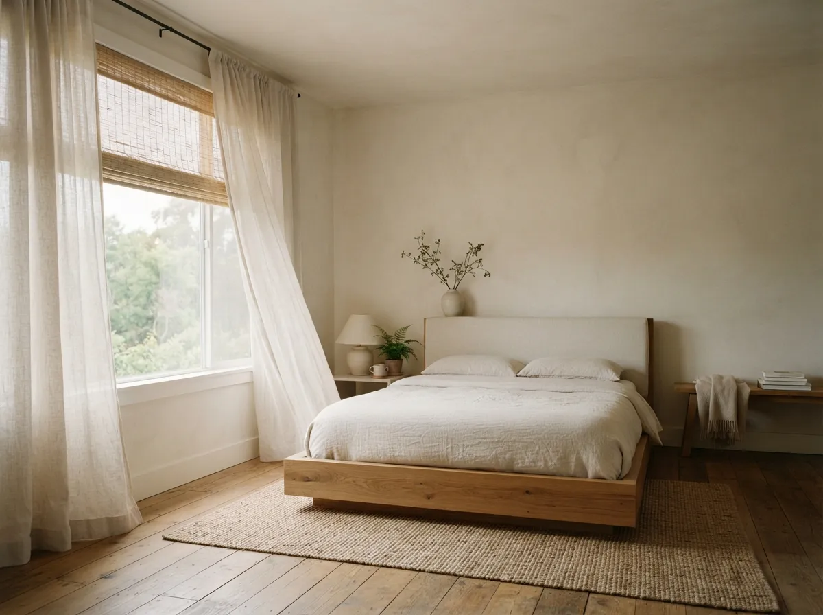 17. Natural Fiber Window Treatments