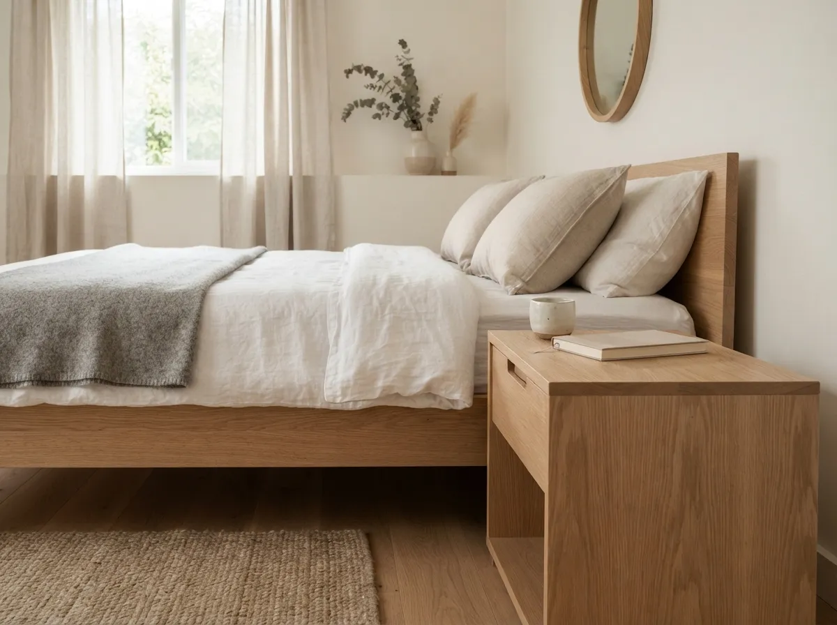 8. Simple, Clean-Lined Nightstands