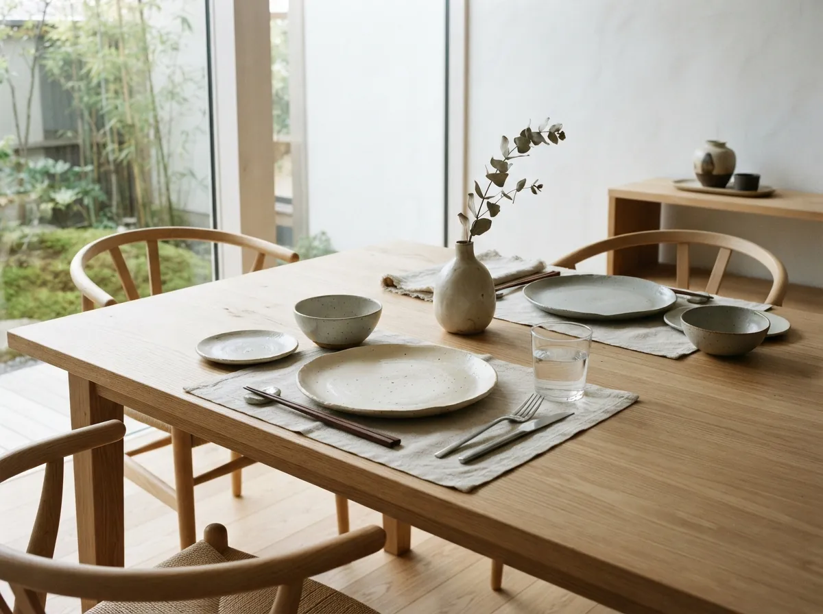 4. Choose Subtle Ceramic Dinnerware