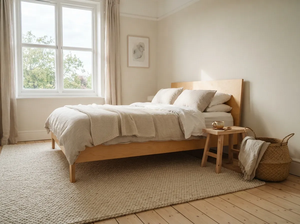 13. Natural Materials in Scandinavian Homes: Birch, Pine, and Wool