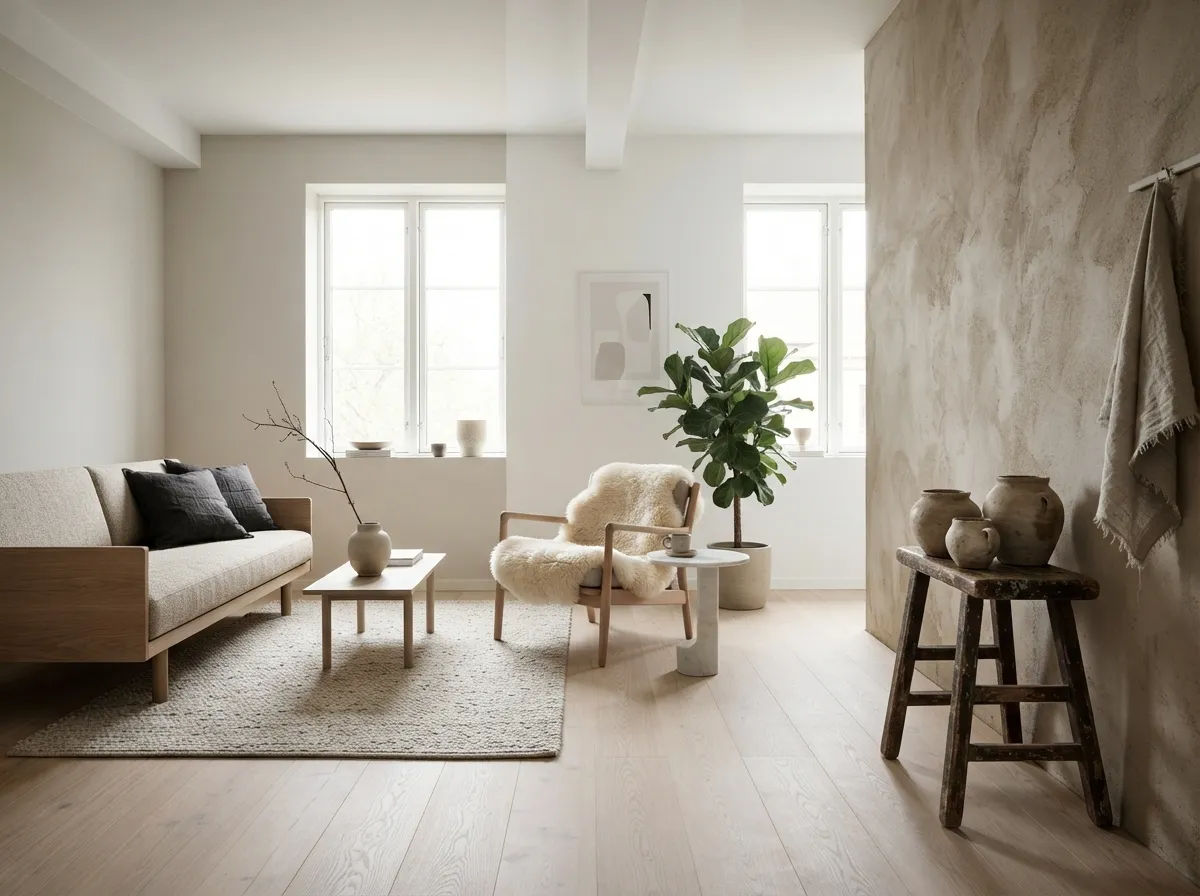 24. Key Differences: Japandi's Balance vs. Scandinavian's Comfort vs. Wabi-Sabi's Imperfection