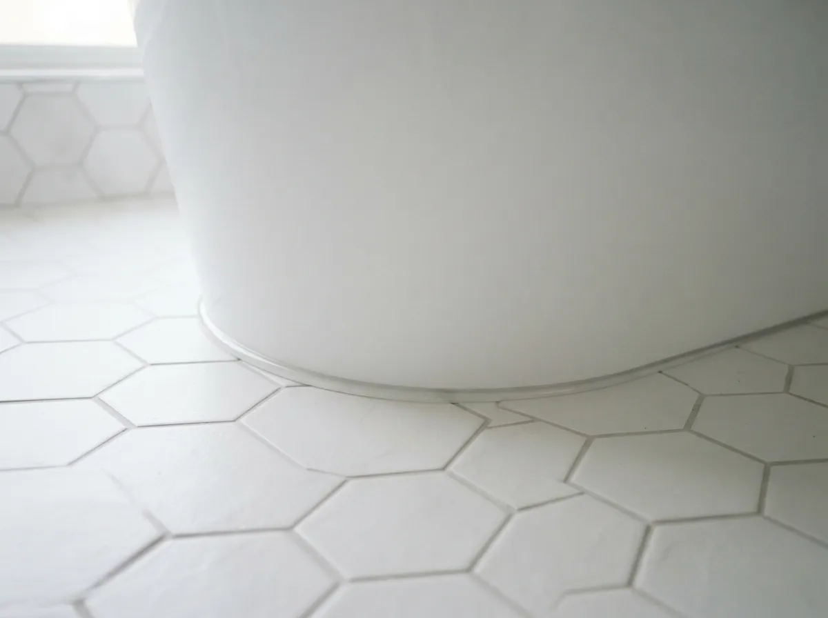 13. Apply Clear, Mold-Resistant Caulk Around All Wet Edges