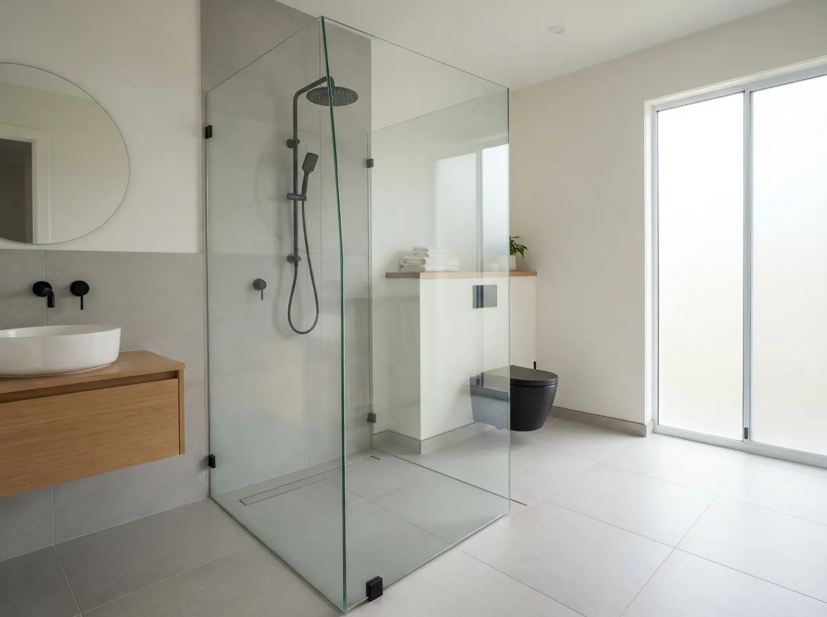 5. Opt for a Frameless Glass Shower Screen with Easy-Clean Coiling