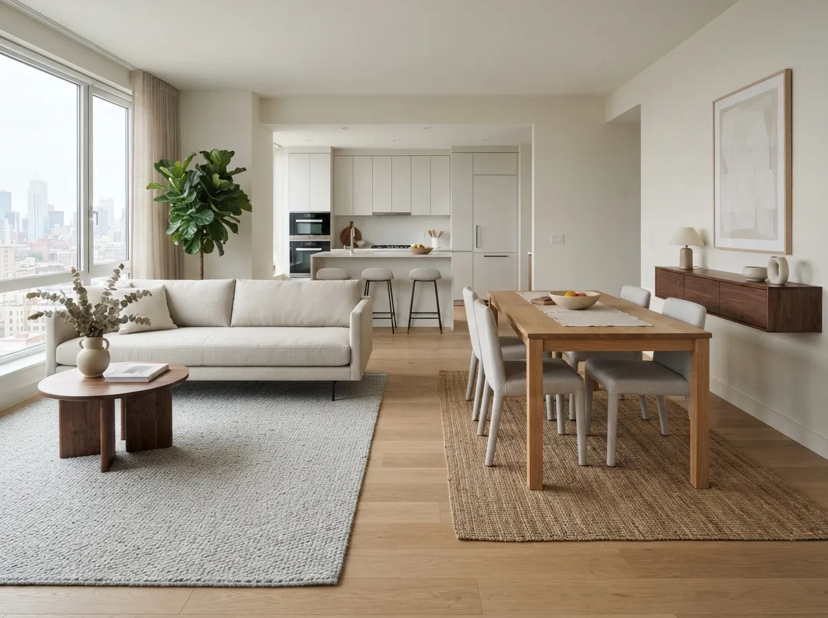 15. Use Rugs to Define Areas and Add Comfort