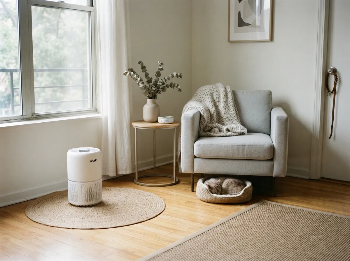 12. Use Air Purifiers to Control Pet Odors