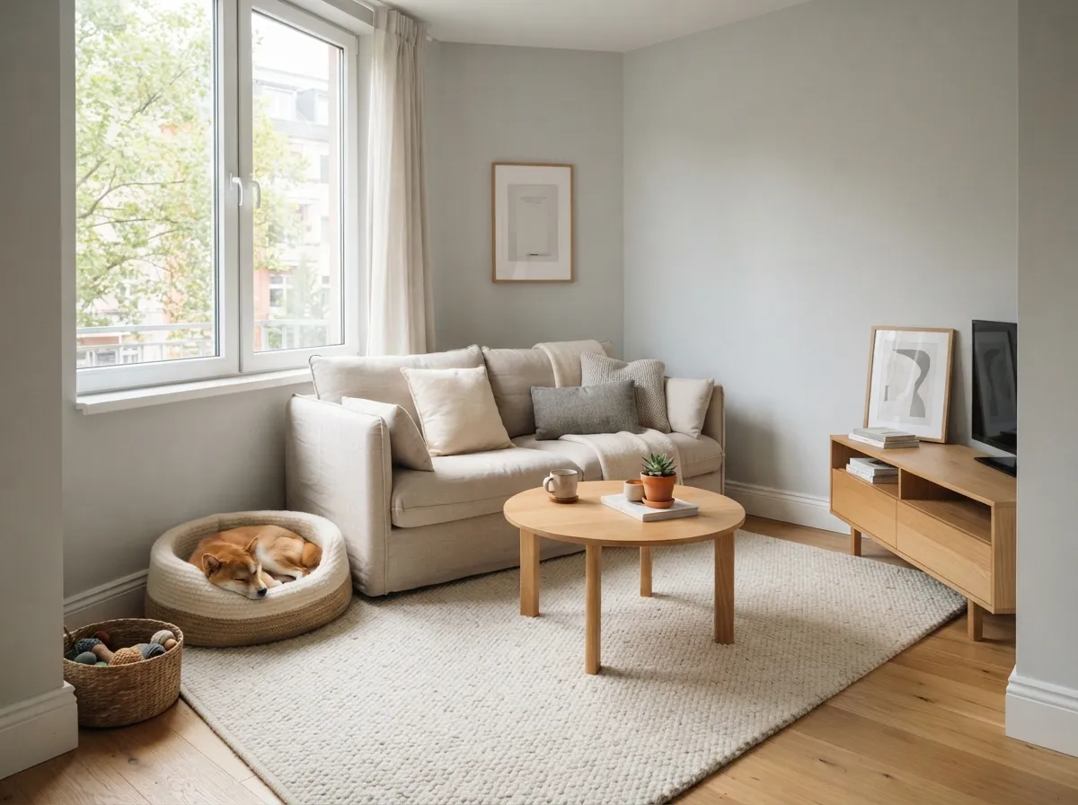 16. Choose Neutral Color Palettes to Expand Space