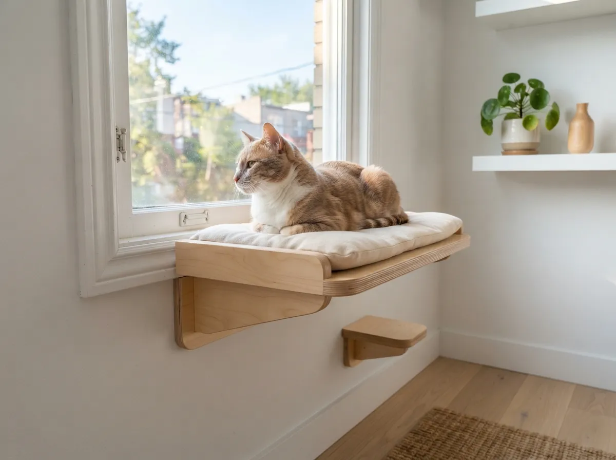 18. Install Window Perches for Cats