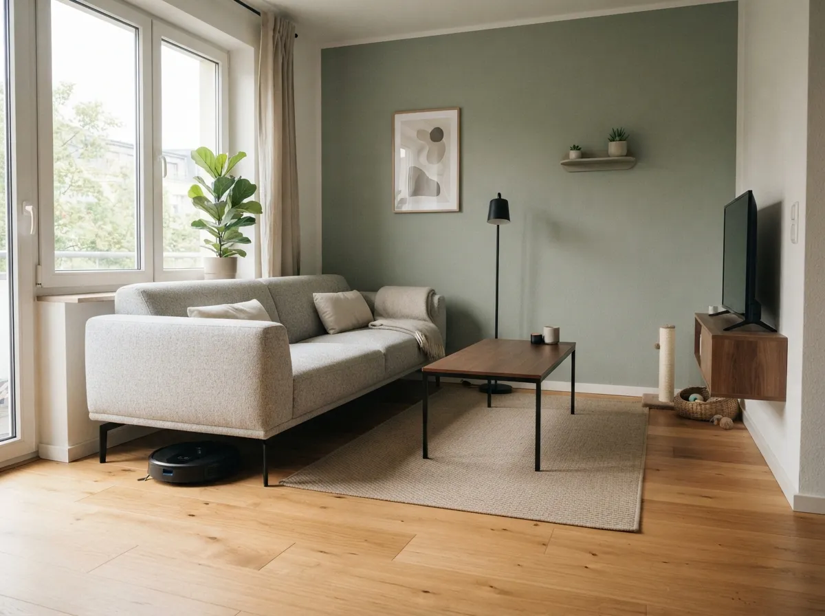 26. Choose Furniture with Elevated Legs for Cleaning