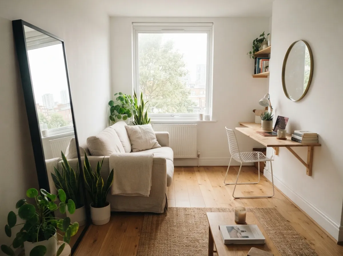 11. Use Mirrors to Expand Space