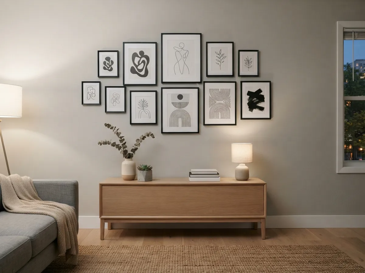 11. Personalize with Budget-Friendly Art