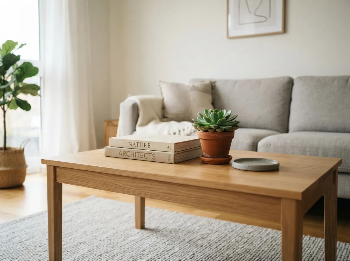 14. Curate a Coffee Table Display