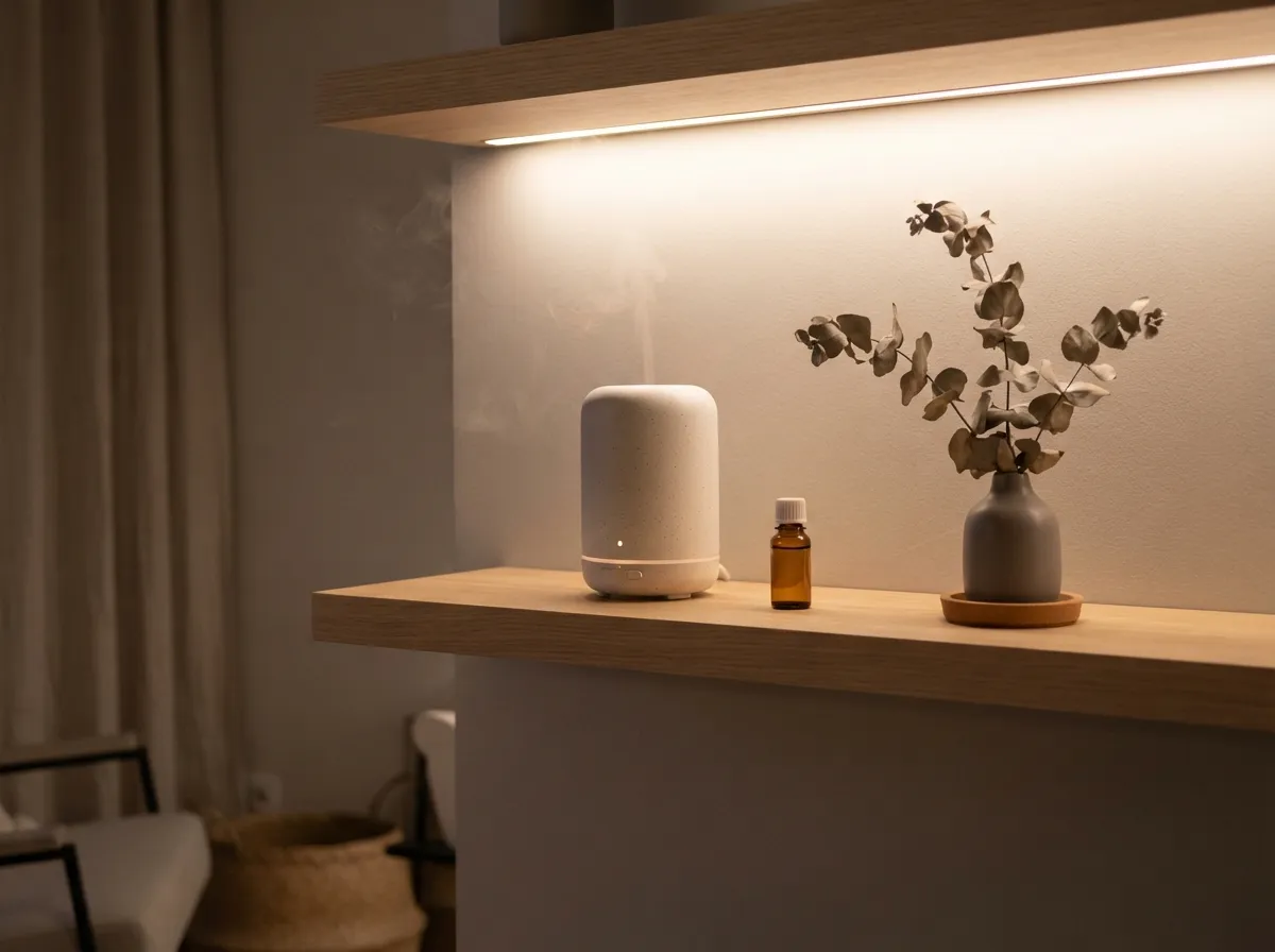 18. Add Scent with Natural Diffusers