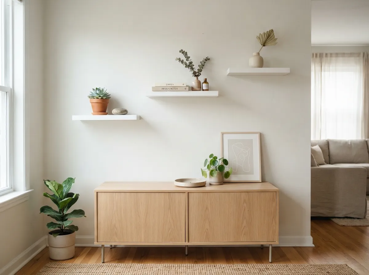 3. Utilize Vertical Space with Shelving