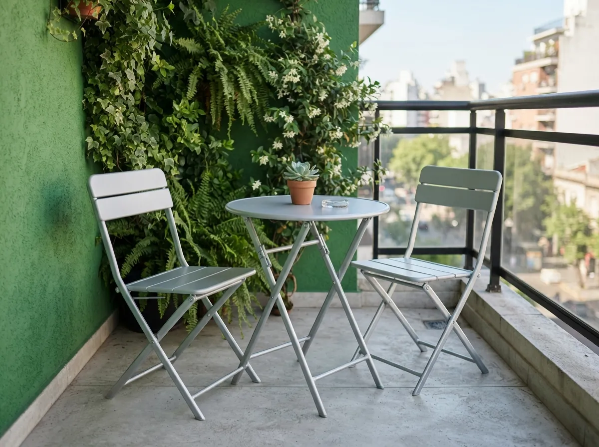 13. Lightweight Aluminum Furniture: Easy to Move and Store