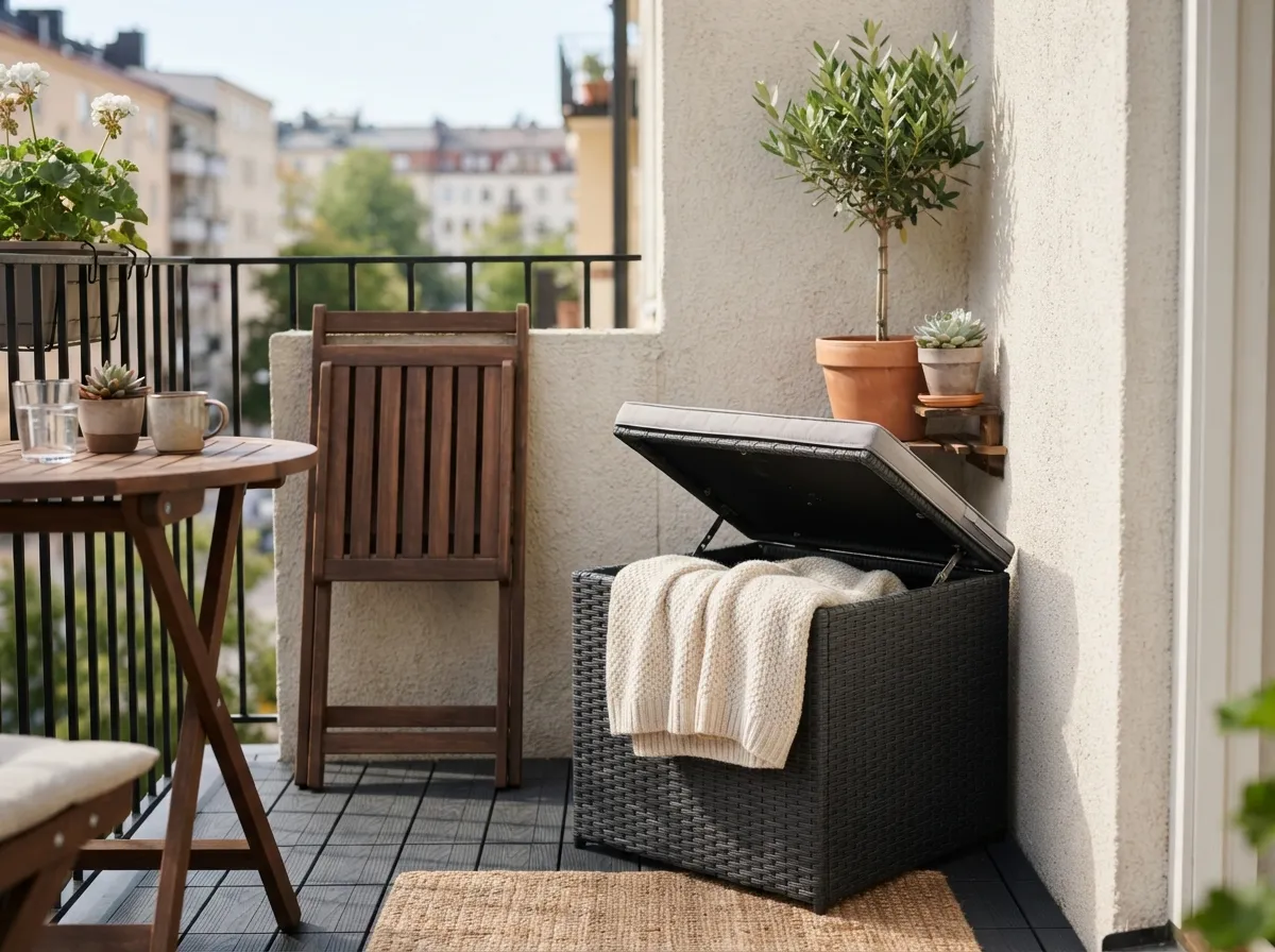 19. Storage Ottomans That Double as Space-Saving Seating