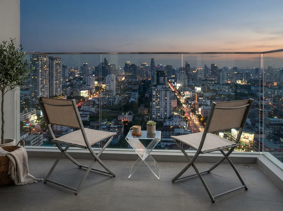 33. Optimizing for Views with Low-Profile Foldable Furniture