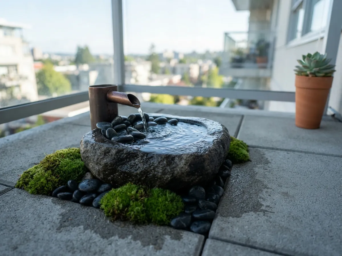 17. Add a Miniature Water Feature
