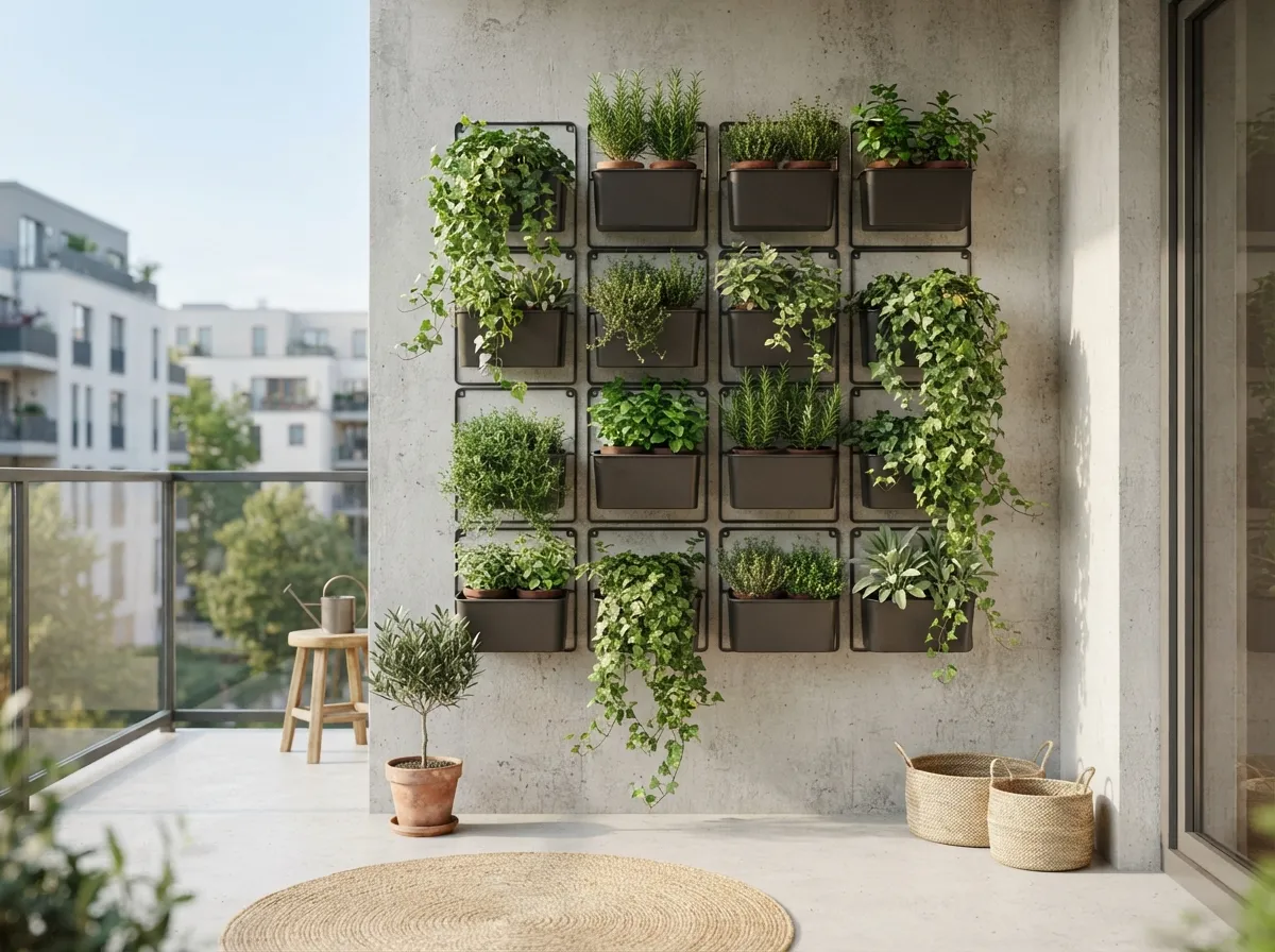 2. Utilize Vertical Wall Planters
