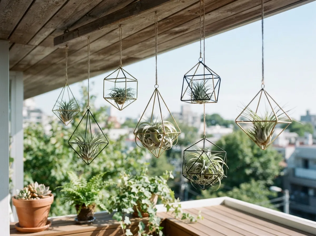 20. Select Air Plants for Zero Soil