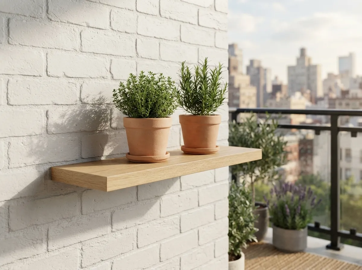 23. Hang a Single Floating Shelf