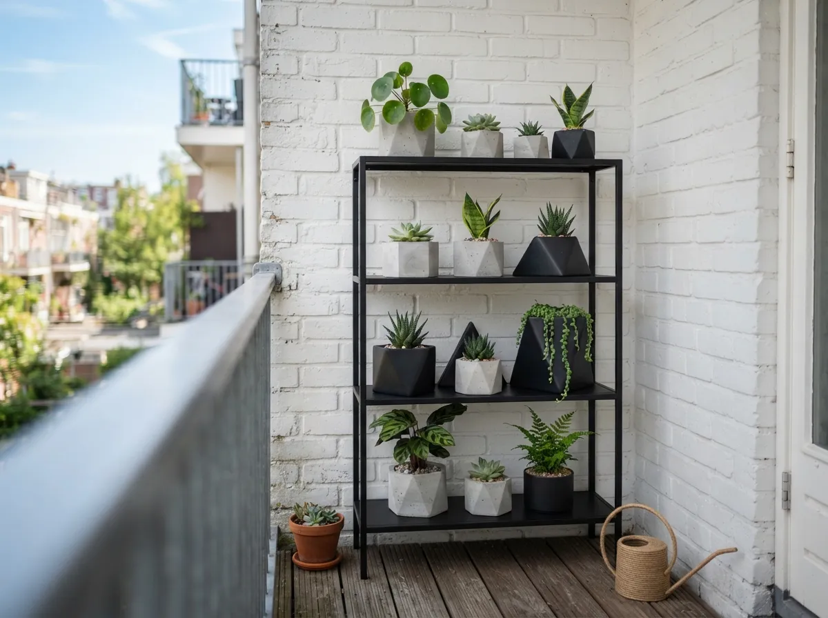 7. Opt for Geometric Pots
