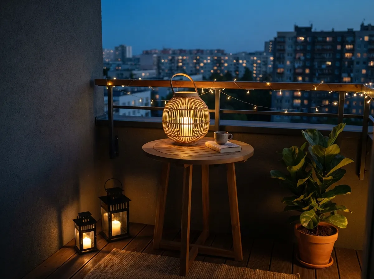 10. Warm Lantern Lighting for a Gentle Glow