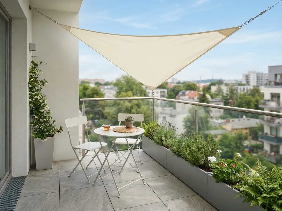 30. Adjustable Sun Shade Sail for Comfort and Protection