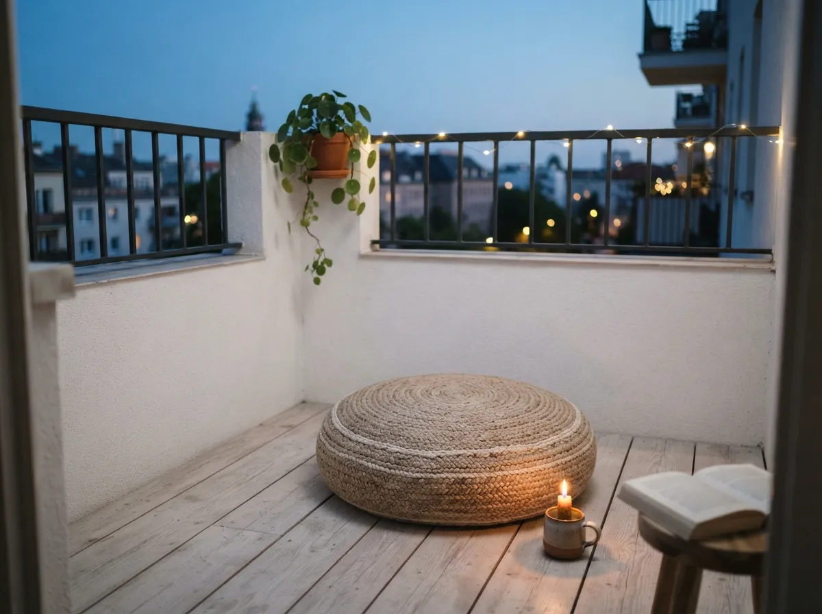 11. Add a Single Floor Cushion