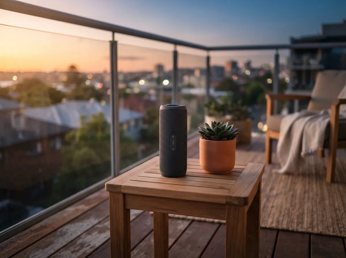 20. Add a Portable Speaker for Ambiance