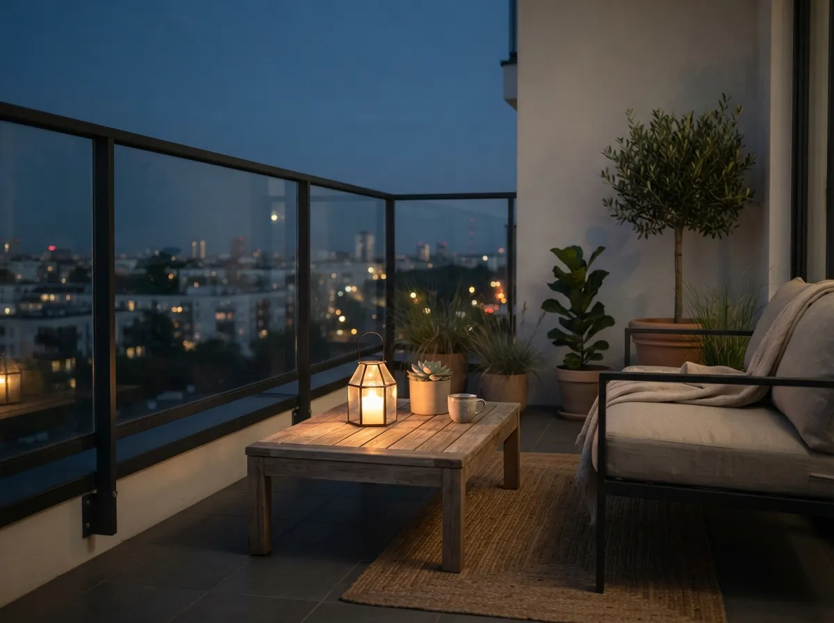 21. Select a Small Lantern for Accent