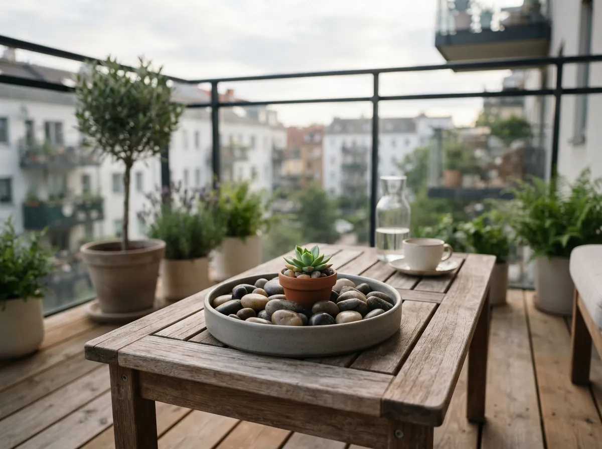 20. Display a small pebble garden tray