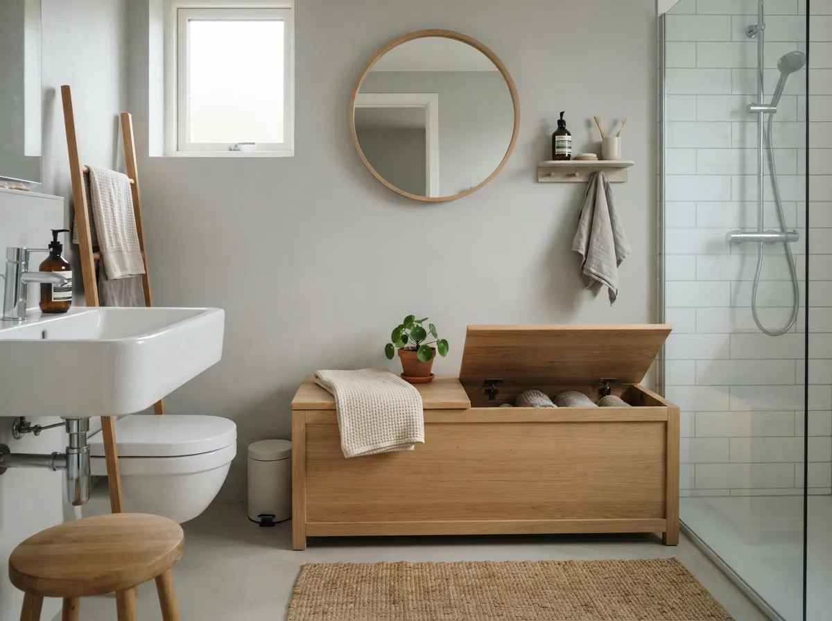 13. Integrate Multi-Functional Storage Benches