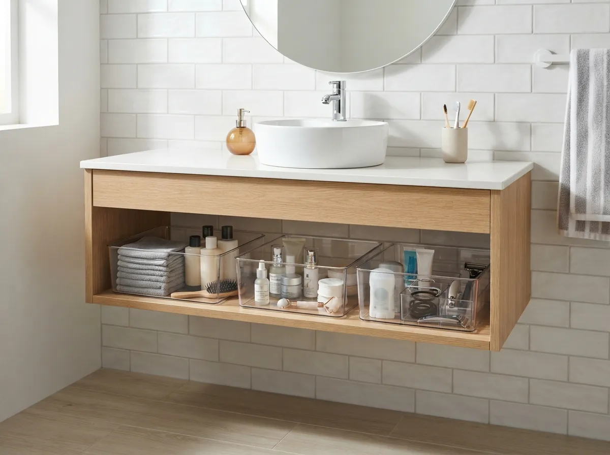 14. Designate Personal Storage Bins for Each Roommate