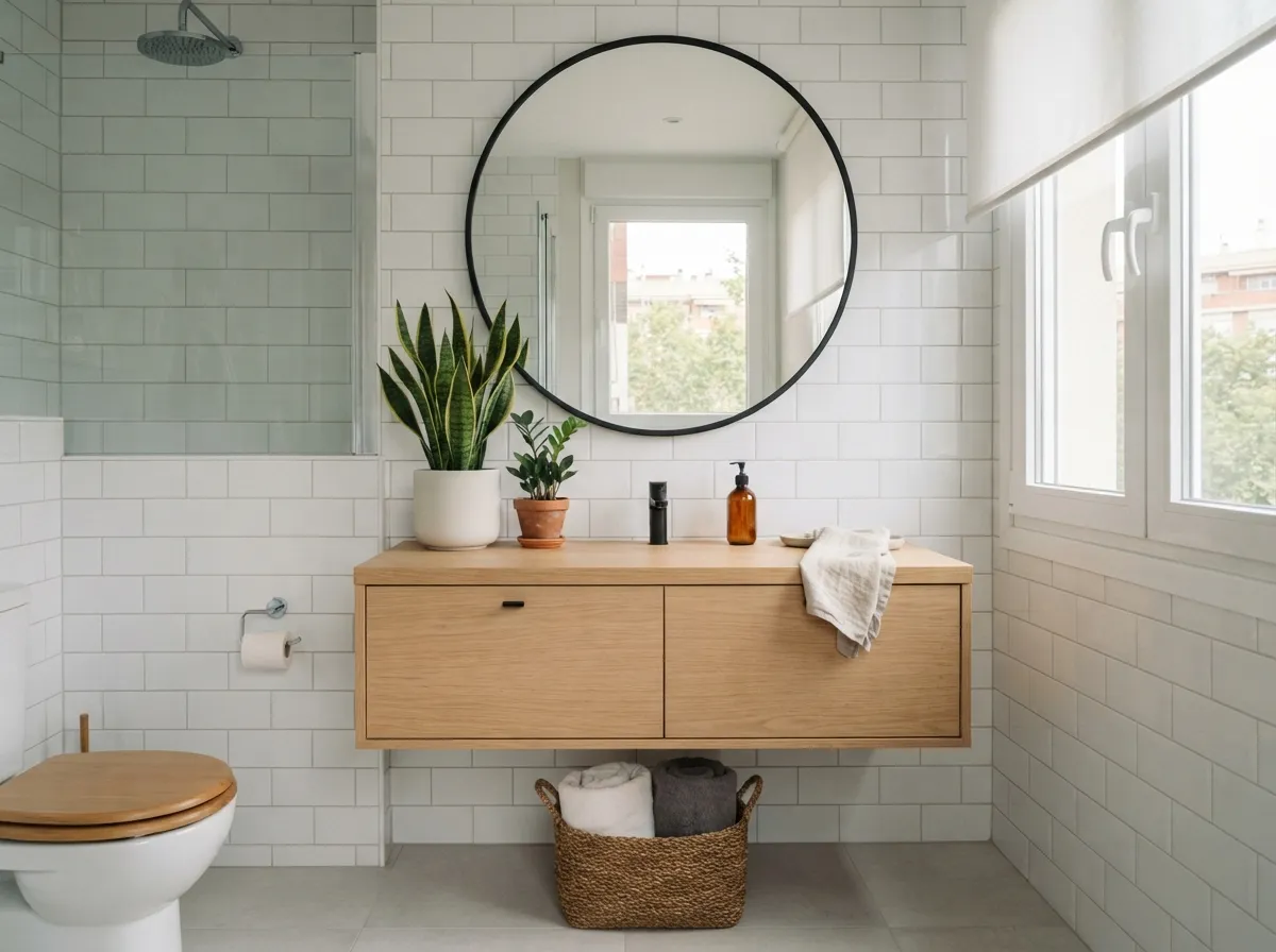 16. Add Small, Low-Maintenance Greenery