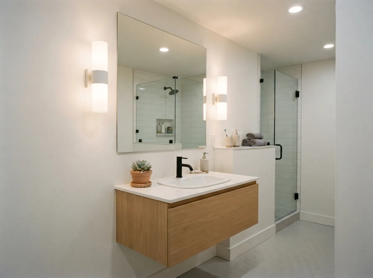 21. Opt for Minimalist Lighting Fixtures