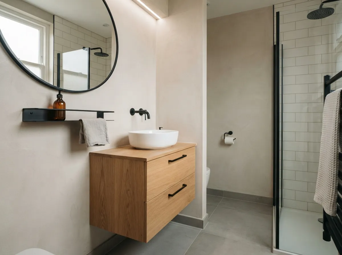 11. Matte Black Fixtures