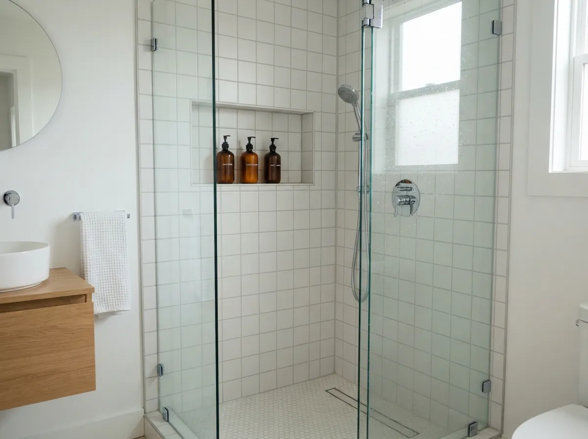 5. Recessed Shower Niches