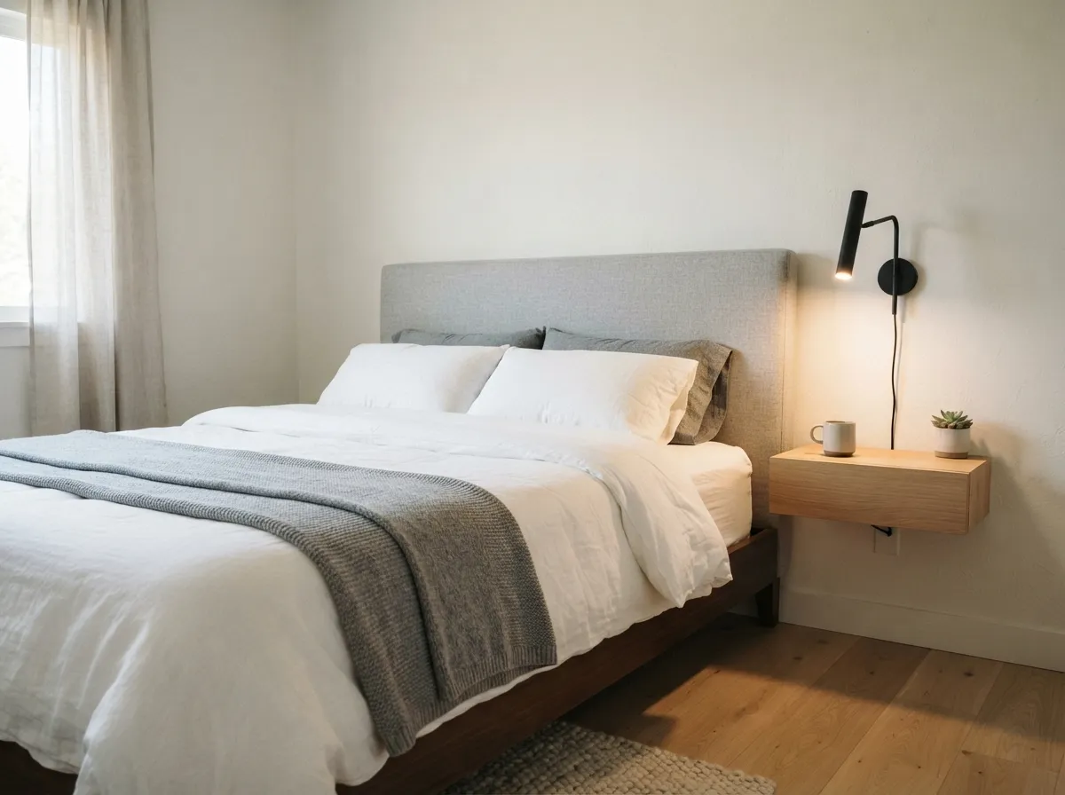 Incorporate Task Lighting Instead of Bulky Lamps