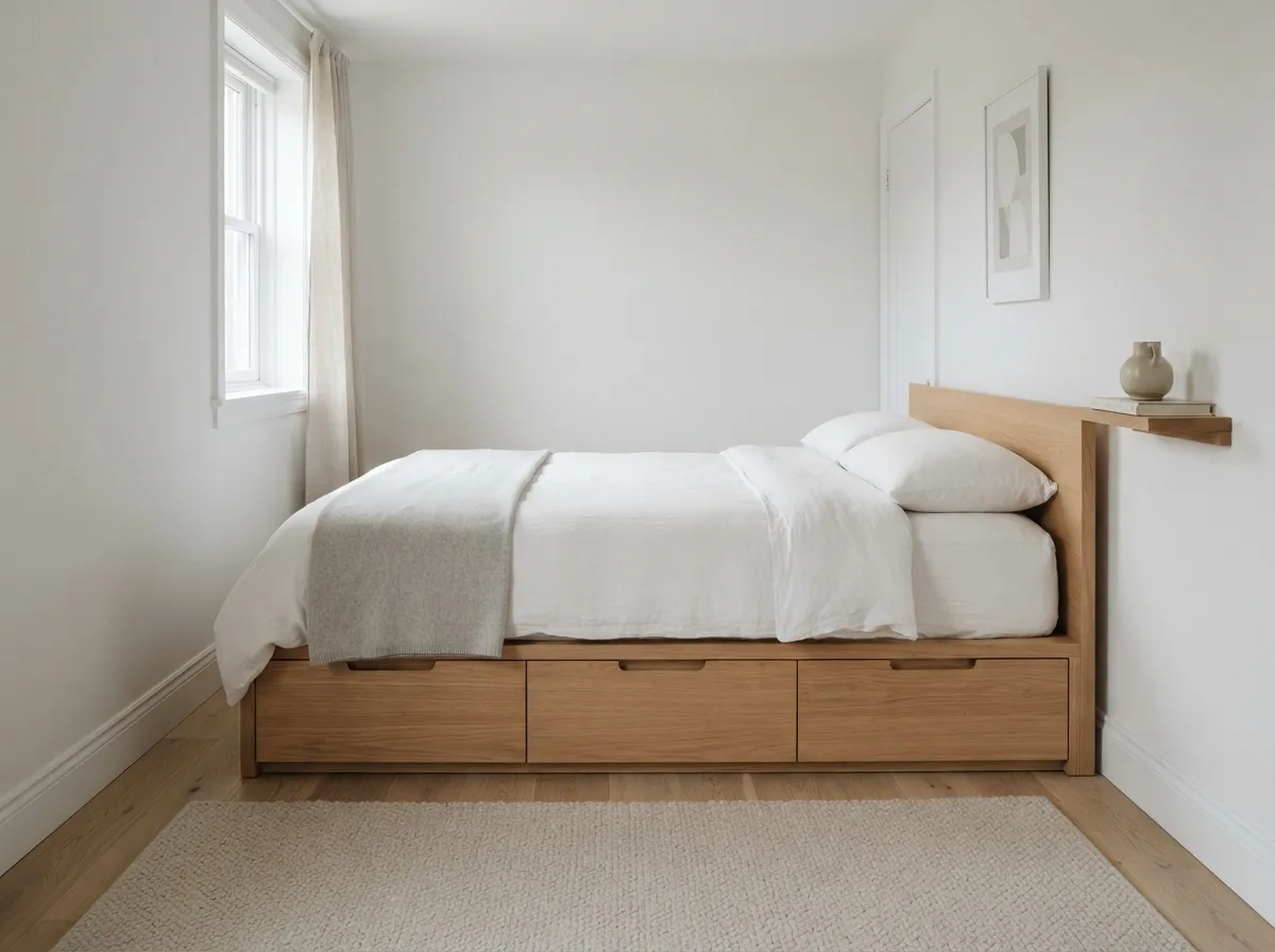 Maximize Under-Bed Storage with Discreet Drawers