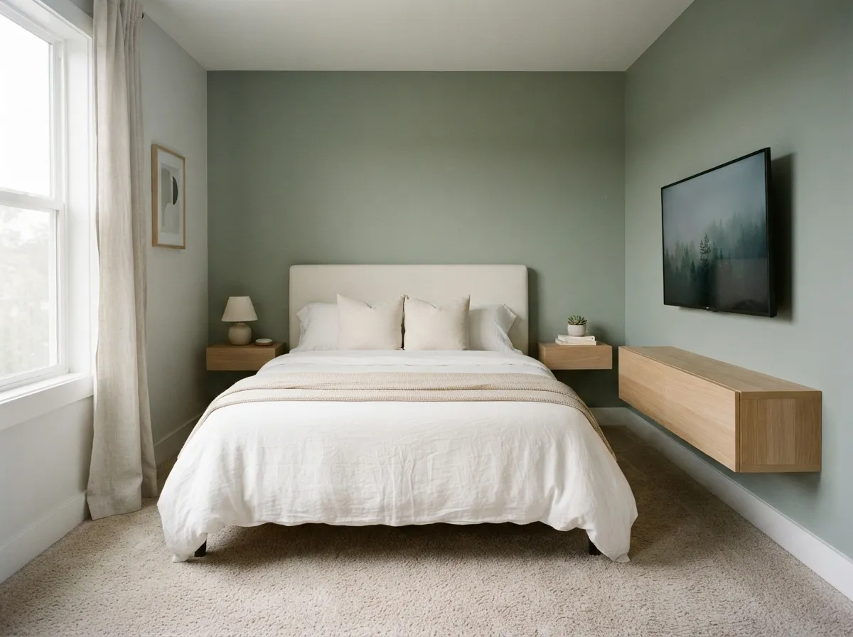 Consider a Wall-Mounted TV to Save Floor Space