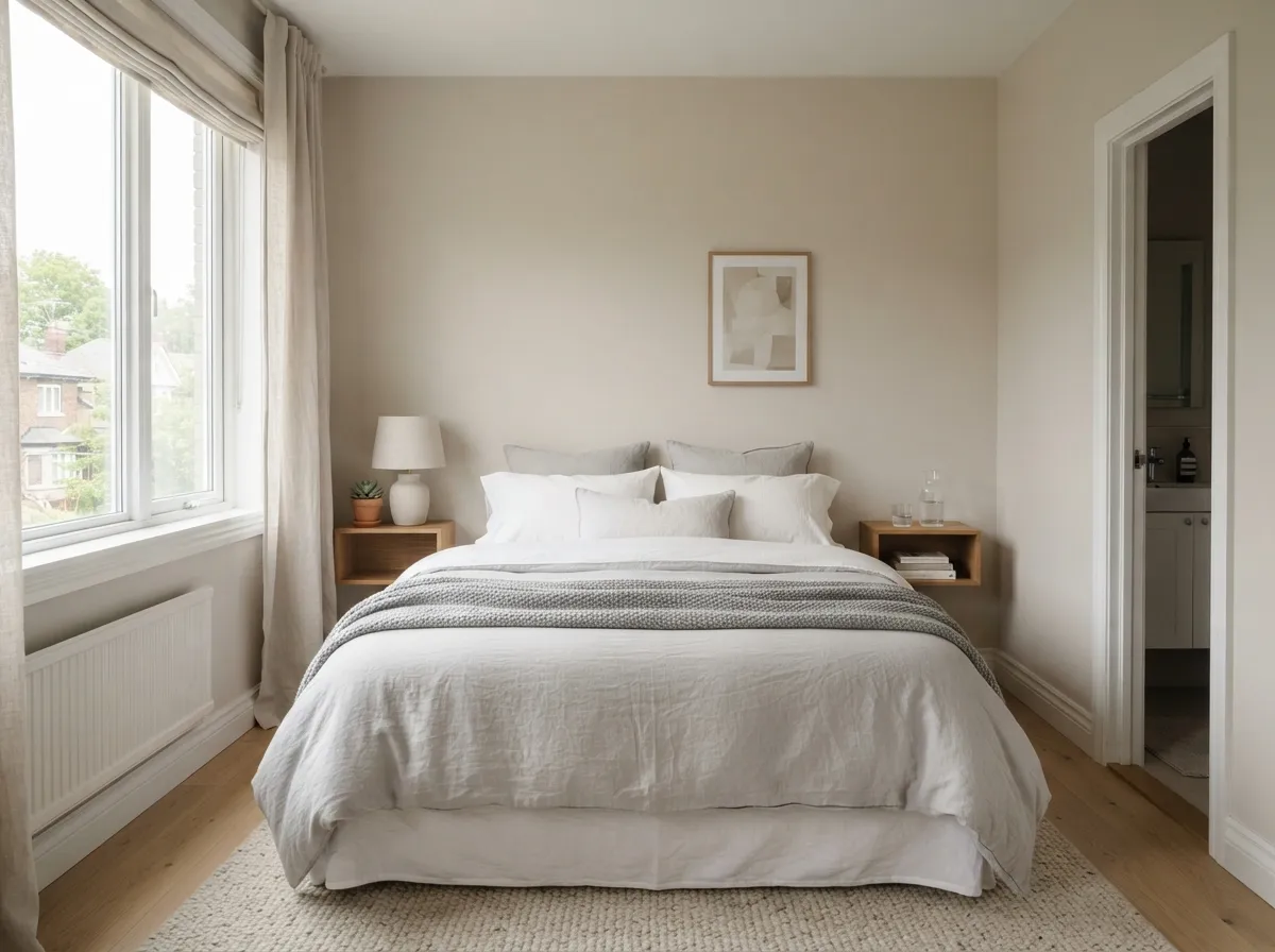 Embrace a Neutral Color Palette for Walls and Linens