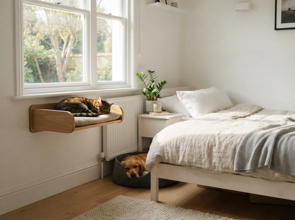 16. Comfortable Window Perches for Cats