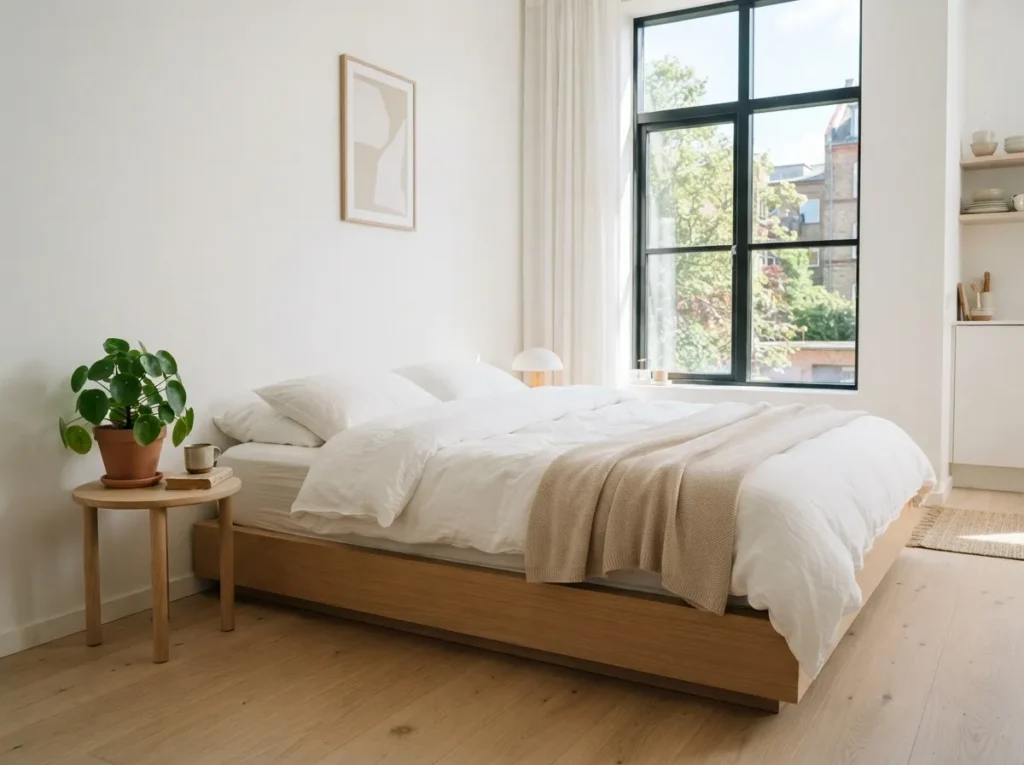 1. Choose a Low-Profile Platform Bed